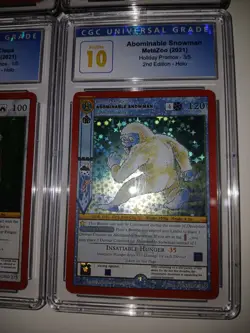 METAZOO 2021 CGC 10 PRISTINE HOLO LOT FOUR X4 CARDS HOLIDAY PROMOS 2ND EDITION - Image 5