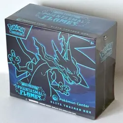 POKEMON CENTER PHANTASMAL FLAMES ELITE TRAINER BOX ETB TRADING CARDS TCG - Image 1