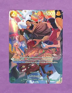 Urouge SP Alternative Art OP07-021 R Royal Blood One Piece Card Game - Image 1