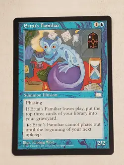 MTG Ertai's Familiar (Weatherlight/Blue/R) - BGM - Image 1
