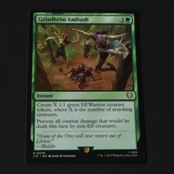 Galadhrim Ambush 38 MTG Commander: The Lord of the Rings (LTC) Rare NM - Image 1