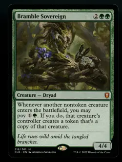 MTG Bramble Sovereign 218/361 Commander Legends: Battle for Baldur's Gate - Image 2
