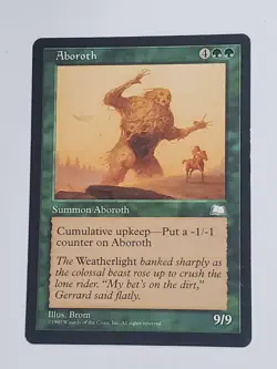 MTG Aboroth (Weatherlight/Green/R) - BGM - Image 1