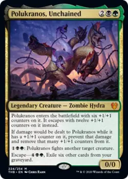 Polukranos, Unchained - Theros Beyond Death #224/254 MTG Magic The Gathering - Image 1