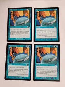 MTG Playset 4x Opportunity (Urza's Legacy/Blue/U) - BGM - Image 1
