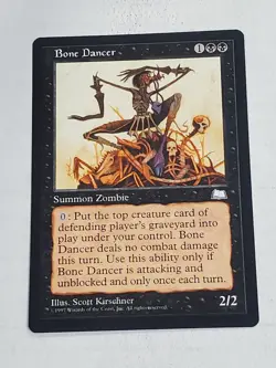MTG Bone Dancer (Weatherlight/Black/R) - BGM - Image 1