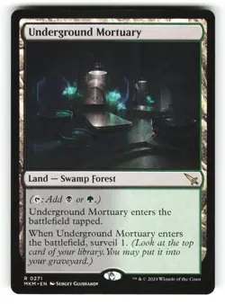 Underground Mortuary #271 (NM) (MKM) (Non-Foil) Murders MTG Magic - Image 1