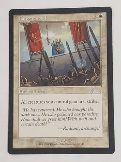 MTG Knighthood (Urza's Legacy/White/U) - BGM - Image 1