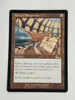 MTG Urza's Blueprints (Urza's Legacy/Artifact/R) - BGM - Image 1