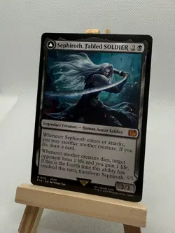 Mtg. Sephiroth, Fabled SOLDIER. Final Fantasy. Pack Fresh - Image 2