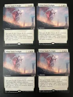 MTG- White Sun's Twilight x4 - Phyrexia: All Will Be One (Extended Art) - Image 1