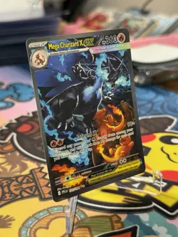 Pokemon Mega Charizard X EX 125/094 SIR English Phantasmal Flames Pack Fresh - Image 2