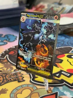 Pokemon Mega Charizard X EX 125/094 SIR English Phantasmal Flames Pack Fresh - Image 3