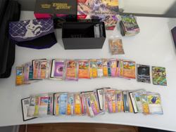 Many Pokemon cards Paldea Evolved Crown Zenith Paldean Fates Obsidian Flames - Image 1