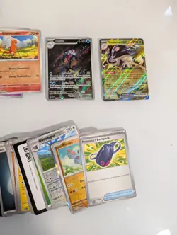 Many Pokemon cards Paldea Evolved Crown Zenith Paldean Fates Obsidian Flames - Image 2