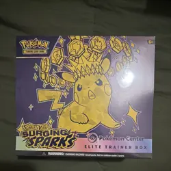 Pokemon Scarlet & Violet Surging Sparks Elite Trainer Box Pikachu Magneton 2024 - Image 1
