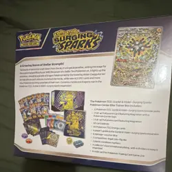 Pokemon Scarlet & Violet Surging Sparks Elite Trainer Box Pikachu Magneton 2024 - Image 2