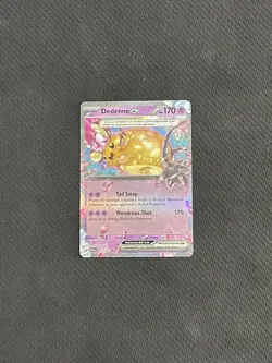 Pokemon Paldea Evolved "Dedenne ex" 93/193 / Double Rare / Near Mint - Image 1