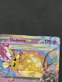 Pokemon Paldea Evolved "Dedenne ex" 93/193 / Double Rare / Near Mint - Image 3