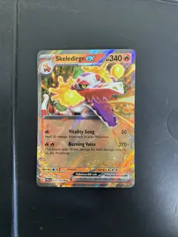 Skeledirge EX 37/193 Paldea Evolved Pokemon TCG NM - Image 1