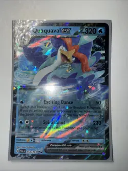Quaquaval ex 2023 Pokemon Paldea Evolved Double Rare #52 - Image 1