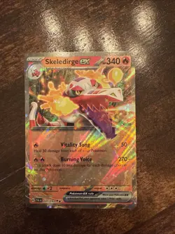 Skeledirge ex #37/193 | Pokemon Paldea Evolved | NM+ Pack Fresh | Double Rare - Image 1