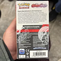 Pokemon TCG Scarlet & Violet Base Half Booster Display 18 Packs Factory Sealed - Image 2