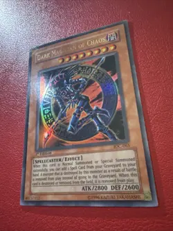 Yu-Gi-Oh! - Dark Magician Of Chaos - Invasion of Chaos IOC-065 - HP/DMG - 1st ED - Image 3