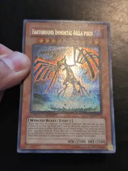 Yu-Gi-Oh! SECRET RARE CARD EARTHBOUND IMMORTAL ASLLA PISCU CT06-ENS02 NM/VLP - Image 2