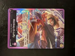 Monkey D Luffy | OP05-060 Leader | Sound Loader Vol. 1 Promo | One Piece TCG - Image 1