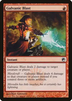 Galvanic Blast Scars of Mirrodin Magic The Gathering MTG Card - Image 1