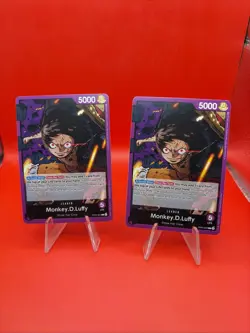 2XMonkey.D.Luffy - OP05-060 - Leader - Near Mint - English - One Piece Card Game - Image 1