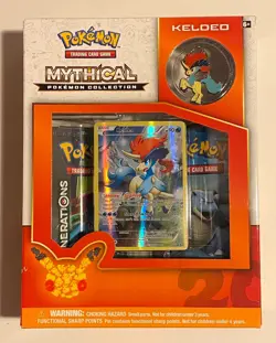 Pokemon Trading Card Game Mythical Pokemon Collection Keldeo - Image 1