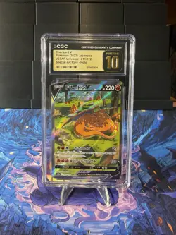 CGC 10 PRISTINE Charizard V 211/172 SAR VSTAR UNIVERSE Japanese Pokemon Card - Image 1