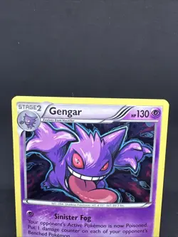 Pokemon TCG Gengar 60/162 XY Breakthrough Cosmos Holo Promo Card - Image 3