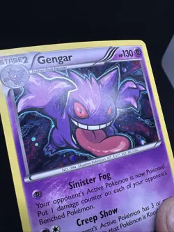 Pokemon TCG Gengar 60/162 XY Breakthrough Cosmos Holo Promo Card - Image 5