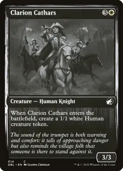 [MTG] Clarion Cathars (014) (DBL) NM - Image 1