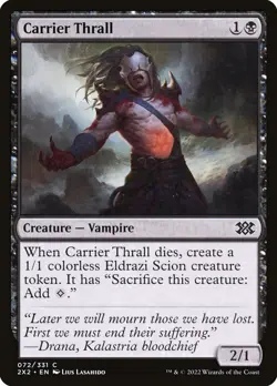 [MTG] Carrier Thrall (072) (2X2) NM - Image 1