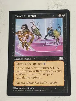MTG Wave of Terror (Weatherlight/Black/R) - BGM - Image 1