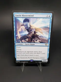 Faerie Mastermind March of the Machine Regular 58 MP MTG - Image 1