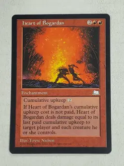 MTG Heart of Bogardan (Weatherlight/Red/R) - BGM - Image 1