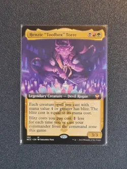 MTG Henzie "Toolbox" Torre - Extended Art - NCC - Near Mint+ Condition - Image 1