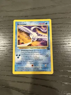 1X Pokemon Card Legendary Articuno #22 Vintage 1998 Black Star Promo WOTC Nm - Image 1