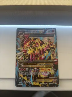 Pokemon TCG Mega Primal Groudon EX 151/160 XY-Primal Clash Holo Foil Full Art - Image 1