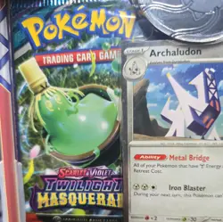 Pokemon Booster Packs Twilight Masquerade and Obsidian Flames Lot of 2 Sealed - Image 5