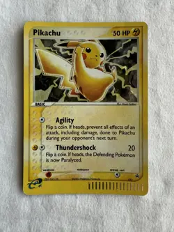 Pokemon Pikachu 2003 - 012 Black Star Promo Holo Foil - Image 1