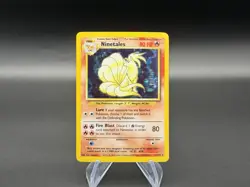 Ninetales - Holo - 12/102 Base Set - WOTC Unlimited - Pokemon TCG - 1999 - Image 1