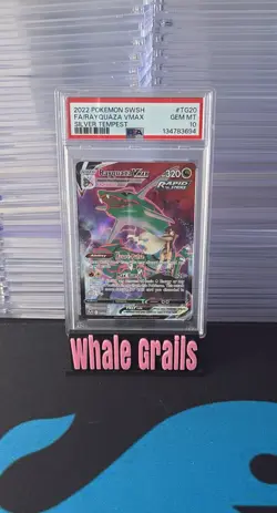 Rayquaza VMAX TG20/TG30 Pokemon Sword & Shield Silver Tempest PSA 10 SWSH - Image 1