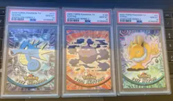 Pokemon 2000 Topps PSA 10 Sequential Certs Seadra Koffing Hypno Series 2 - Image 1
