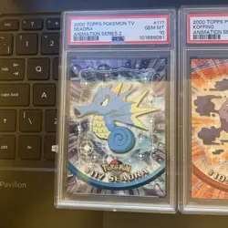 Pokemon 2000 Topps PSA 10 Sequential Certs Seadra Koffing Hypno Series 2 - Image 2